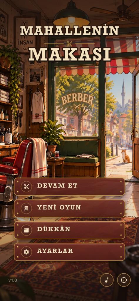 Mahallenin Makası ana menü
